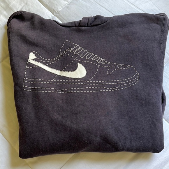 Nike Purple AF1 hoodie. Women’s XS/S - Picture 2 of 6
